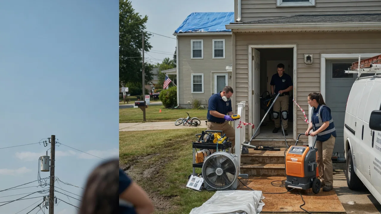 Water Damage Repair in Tiline, KY near me